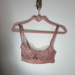 Victoria's Secret Blush Lace Bra